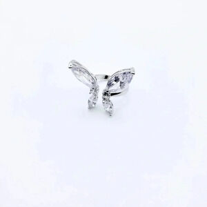 Butterfly Adj. Ring 18k Gold Pltd.